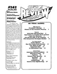 SFRA Review: No. 262 (January/February, 2003) by Science Fiction Research Association