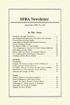 SFRA newsletter: No. 160 (September, 1988) by Science Fiction Research Association