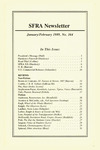 SFRA newsletter: No. 164 (January/February, 1989) by Science Fiction Research Association