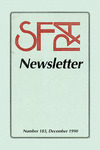 SFRA newsletter: No. 183 (December, 1990) by Science Fiction Research Association