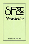 SFRA newsletter: No. 186 (April, 1991) by Science Fiction Research Association