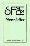 SFRA newsletter: No. 189 (July/August, 1991) by Science Fiction Research Association
