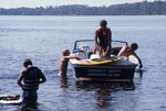 Boaters Prepare Water Skis on Lake Thonotosassa by University of South Florida