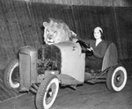 Marjorie Kemp and a Lion by Unknown