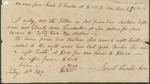 Receipt for South Carolina Property Transaction Between Francis H. Ederington and Jacob F. Feastor by Francis H. Ederington and Jacob T. Feaster