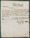 Letter from P.T. Tucker to W.H. Mein, Justice of Peace by P.T. Tucker