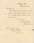 Letter to W.H. Mein, Esq., from D.L. Yulee by D.L. Yulee