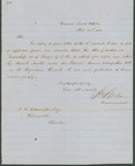 Letter to Francis H. Ederington from General Land Office, Florida Armed Occupation Act by General Land Office