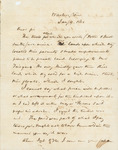 Letter to Francis H. Ederington from D.L. Yulee, Timber Cut on Mr. Finnegan's Land by D.L. Yulee