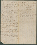 Note Settled with John M. Nevitt for Joshua Stafford by Francis H. Ederington and John M. Nevitt