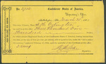 Receipt, Purchase of Registered Bonds of the Confederate States of America by Confederate States of America