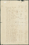 Francis H. Ederington, Expense Account for Year 1865 by Francis H. Ederington