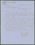 Letter and Invoice Sent to F.H. Ederington from E. Faber Regarding Boat and Equipment by Eberhard Faber