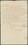 Letter of Administration of John M. Nevitt to F.H. Ederington by William M. Garrison