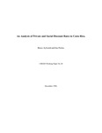 An analysis of private and social discount rates in Costa Rica
