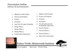 Green Network: Monteverde Institute [Sather easement][PowerPoint], 2005
