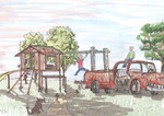 Parque Barrio Las Orquídeas--materiales de apoyo--dibujos, 2008