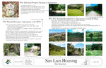 San Luis housing: Site selection, 2004 by Ashley Elder, Cynthia Gallant, Jonny Hayes, and Christina Weber