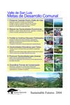Valle de San Luis: Metas de desarrollo comunal, 2004