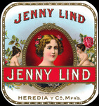 The Jerry Lind outer cigar label was a transfer to the Florida Cigar Company.