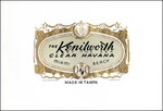 The Kenilworth by the Sea cigar label