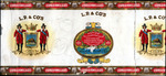 Leopold.Powell .& Co.'s L.P. & Co : cigar label.