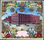 The Le Flor de Sanchez y Haya  cigar label