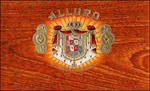 The Top wrap of an Alluro box  brand cigar by A. Santaella Cigar Company.