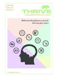 Thrive: Undergraduate Research Journal [Fall 2021, Volume 1, Number 1]