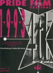 Program, Pride Film Festival, October 1-10, 1993 by Friends of the Festival, Inc.; Crescendo: The Tampa Bay Womyn’s Chorus; and The Tampa Bay Gay Men’s Chorus