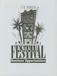 7th Annual Pride Film Festival Business Opportunities, 1996 by Friends of the Festival, Inc.