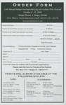 Order Form: 11th Annual Tampa International Gay & Lesbian Film Festival, 2000 by Friends of the Festival, Inc.