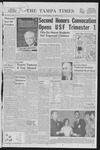 The Tampa Times: University of South Florida Campus Edition: Vol. 70, no. 185 (September 10, 1962) by University of South Florida