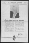 The Tampa Times: University of South Florida Campus Edition: Vol. 68, no. 164 (August 16, 1960) by University of South Florida