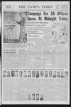 The Tampa Times: University of South Florida Campus Edition: Vol. 70, no. 29 (March 12, 1962)