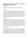 Factors and impacts of ecotourism on revenue of private reserves in Costa Rica