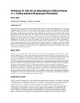 Influence of soil pH on abundance of mycorrhizae in a coffea arabica (Rubiaceae) plantation by Sarah Stahl