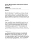 Factors affecting herbivory on Daphnopsis americana (Thymelaeaceae)