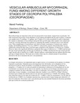 Vesicular-arbuscular mycorrhizal fungi among different growth stages of cecropia polyphlebia (Cecropiaceae) by Mandi Frerking