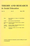 Theory and Research in Social Education, Volume 6, No. 2, June 1978 by Lee H. Ehman