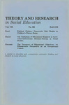 Theory and Research in Social Education, Volume 7, No. 3, Fall 1979 by Thomas S. Popkewitz