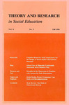 Theory and Research in Social Education, Volume 10, No. 3, Fall 1982 by Jack L. Nelson