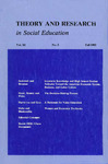 Theory and Research in Social Education, Volume 11, No. 3, Fall 1983 by Jack L. Nelson