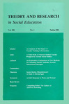 Theory and Research in Social Education, Volume 12, No. 1, Spring 1984 by Jack L. Nelson