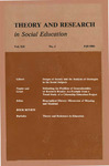 Theory and Research in Social Education, Volume 12, No. 3, Fall 1984 by Jack L. Nelson