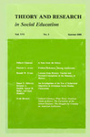 Theory and Research in Social Education, Volume 16, No. 3, Summer 1988