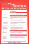 Theory and research in social education by National Council for the Social Studies -- College and University Faculty Assembly