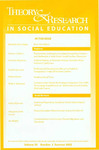 Theory and research in social education by National Council for the Social Studies -- College and University Faculty Assembly