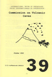 UIS Commission on Volcanic Caves Newsletter, No. 39, October 2003