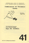 UIS Commission on Volcanic Caves Newsletter, No. 41, August 2004